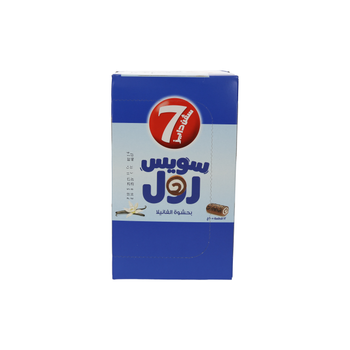 7 Days Vanilla Mini Roll Cake 12x20g