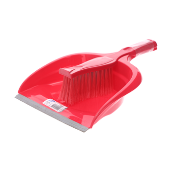 Titiz Red Flower Dustpan Set 2 Pieces