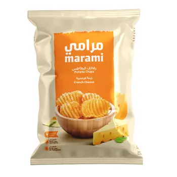 Marami French Cheese Wavy Potato Chips 100g
