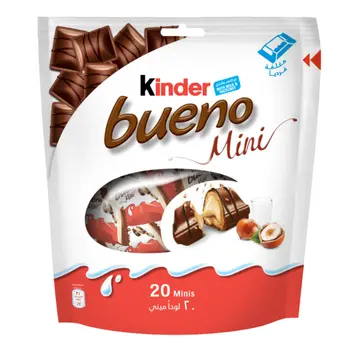Kinder Bueno Mini Milk Chocolate Bar 108g