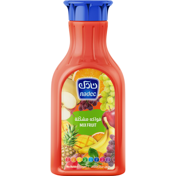 Nadec Mixed Fruit Nectar No Added Sugar 1.3L
