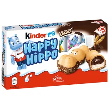 Kinder Happy Hippo Kakao Biscuits 103.5g