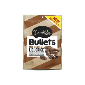 Darrell Lea Milk Chocolate Liquorice 250g