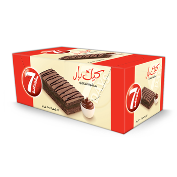 7 Days Cocoa Cake Bar 12x25g