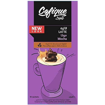 Cofique Mocha Latte Instant Coffee 10x24g