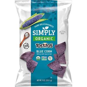 Tostitos Simply Organic Blue Corn Chips 255g