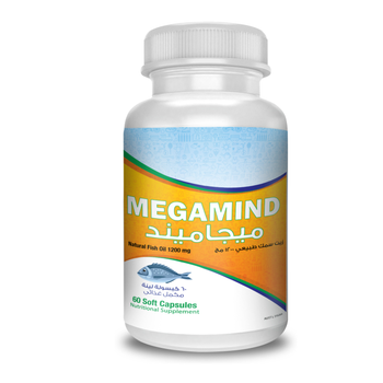 Megamind Omega Capsules 1200mg 60 Pieces