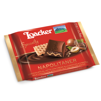 Loacker Hazelnut Napolitaner Chocolate Bar 54g