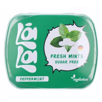 Lala Peppermint Sugar-Free Mints 14g