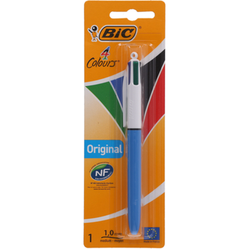 بيك أقلام حبر جاف طرف رفيع 0.1 ملم ، 4 الوان في قلم