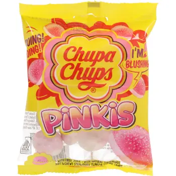 تشوبا تشوبس حلوى جيلي وردية بالفروالة 90 جرام