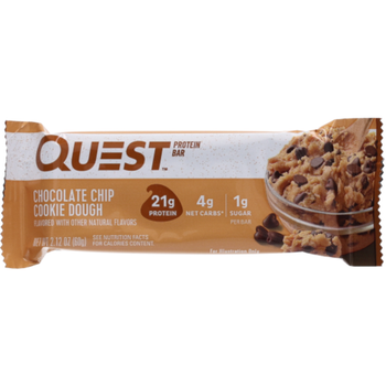 Quest Chocolate Chip Cookie Dough Protein Bar 60g