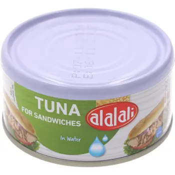 العلالي يلوفين تونا للسندويشات بالماء 170جرام