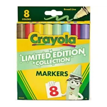 Crayola Limited Edition Retired Markers, 8 Count 1Piece