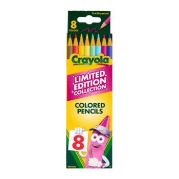 Crayola Limited Edition Retired Colored Pencils, 8 Count 1Piece