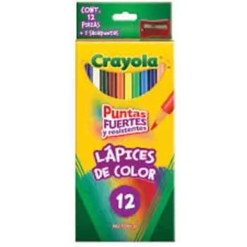 Crayola 12 Count Colored Pencils, Long 1Piece
