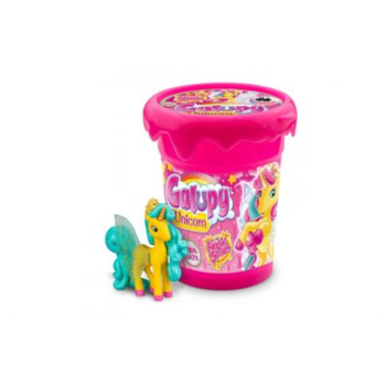 Craze Galupy Magic Slime Unicorn Magic Children'S Slime With Unicorn Toy Figure Glibber Clay 3 X 150 Ml, 30967, Colourful Play Slime For Children 1Piece