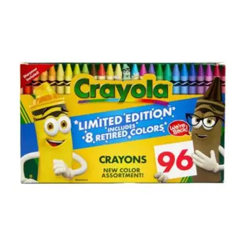 Crayola Classic & Limited Edition Crayons, 96 Crayons 1Piece