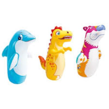 Intex 3D Assorted Bop Bag With Sand Base Unisex, 3+ Years 1Piece