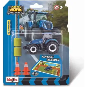 Maisto Mini Farm Tractor Assorted Vehicle Diecast Playset Boys, 3-4 Years 1Piece