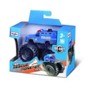 Maisto 4X4 Rescue Assorted Monster Truck Boys, 3-4 Years 1Piece