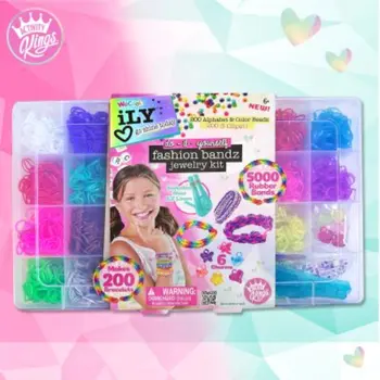 Ily Fashion Loom Bracelet Making Kit, Girls, 5-7 Years 1Piece