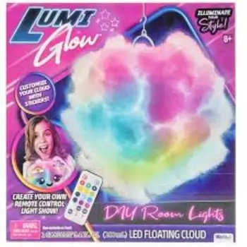 Lumi Glow Led Floating Cloud Light Set Girls, 8-10 Years 1Piece