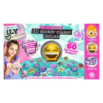 Ily Do-It-Yourself Deluxe 3D Sticker Maker Kit Unisex, 5-7 Years 1Piece