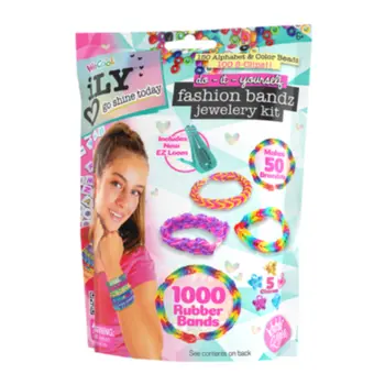 Ily Fashion Bandz Jewelry Kit Girls, 5-7 Years 1Piece