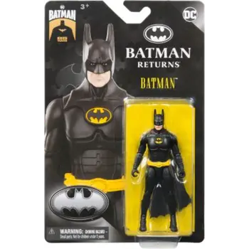 Dc Comics 4″ Batman Returns Batman Action Figure Unisex, 3-4 Years 1Piece