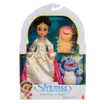 Spellbound 24″ Princess Ellian Collectible Fashion Doll With Monsters Girls, 5-7 Years, Pack Of 3 1Piece