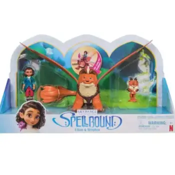 Spellbound 3.5″ Ellian Gryphon Doll Figures Pack Set Unisex, 5-7 Years 1Piece