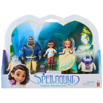 Spellbound Lumbria Adventure Pack With 6 Collectible Action Figures Sets Unisex, 5-7 Years 1Piece