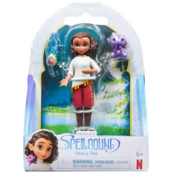 Spellbound Princess Ellian And Flink Collectible Action Figure Set Girls, 5-7 Years 1Piece