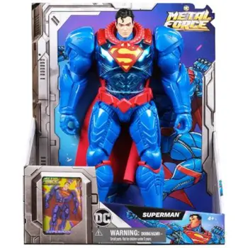 Spin Master 12″ Dc Comics Metal Force Superman Xl Action Figure Unisex, 5-7 Years 1Piece