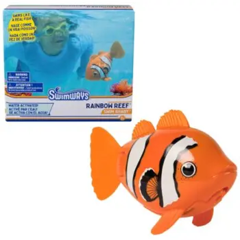 Swimways Rainbow Reef Clown Fish Toys 1Piece