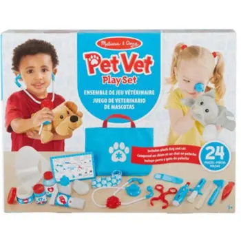 Melissa & Dough Pet Vet Playset Unisex, 3-4 Years 1Piece