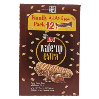 Eti Wafe Up Extra Cocoa Value Pack 12×29g