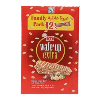 Eti Wafe Up Extra Hazelnut Value Pack 12×29g