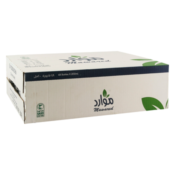 موارد مياه شرب معباة 48 × 200مل