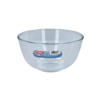 Pyrex Clear Glass Mixing Bowl 2L