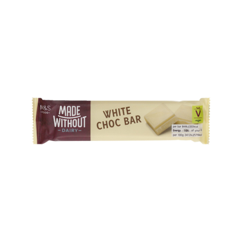 Marks and Spencer Made Without Dairy White Chocolate Bar Vegan