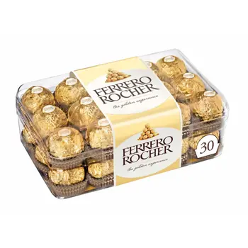 فيريرو روشيه شوكولاتة بالحليب وبندق فاخر 30×375جرام