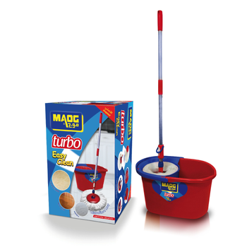 Maog Turbo Red Spin Mop Set