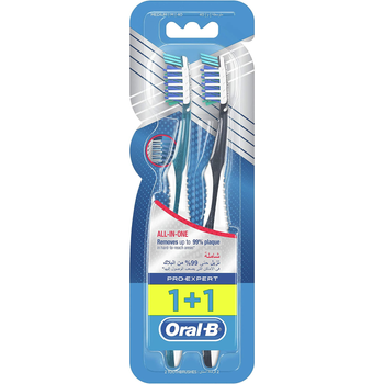 Oral-B Pro-Expert Medium Toothbrush 2 Pieces