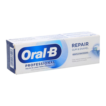 أورال بي معجون اسنان مبيض ايناميل 75 غم