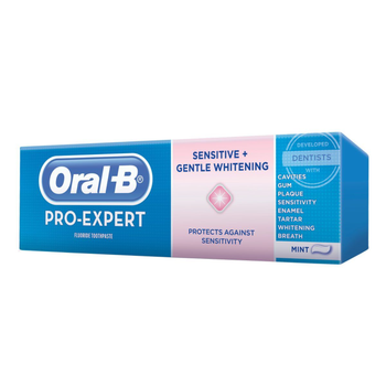 Oral B Pro Expert Sensitive And Gentle Whitening Toothpaste 75 ml