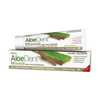Optima AloeDent Miswak Aloe Vera Toothpaste 100Ml