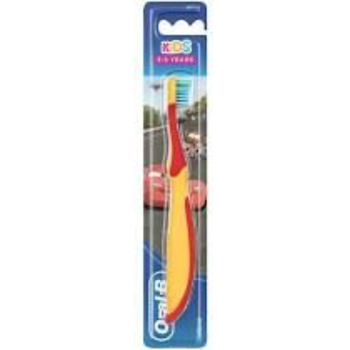 أورال بي برو إكسبيرت ستيجز فرشاة أسنان للأعمار3-5 سنواتأخضر وبرتقالي 4قطعة