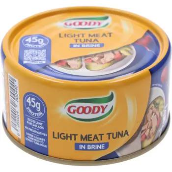 Goody Light Meat Tuna in Brine 185g
